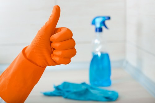 Clean office kitchen and hygiene-focused SE11 cleaning service