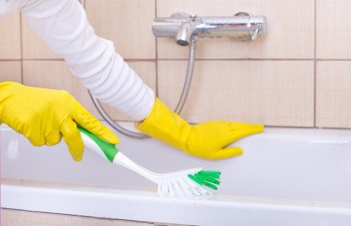 Manager reviewing compliance controls for carpet cleaning suppliers
