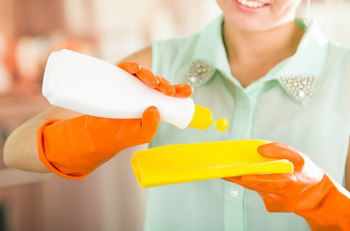 End of tenancy cleaner in Se11 preparing a property