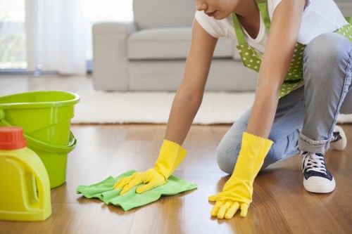 Deep cleaning and sanitising a SE11 office kitchen and shared area